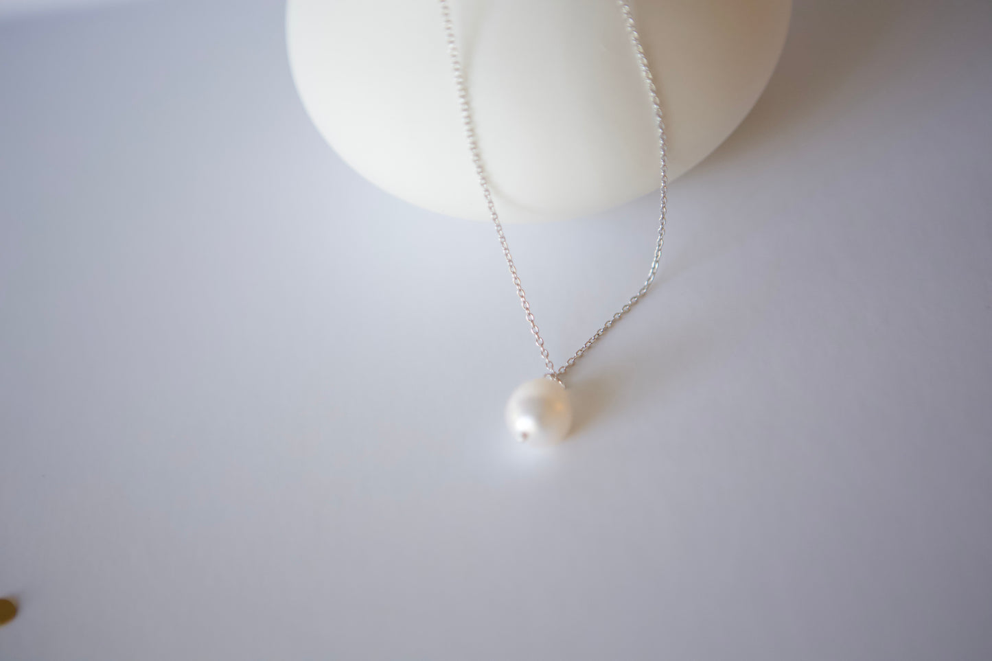 Small Baroque Pearl Adjustable Necklace